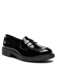 Clarks Lordsy Orinoco 2 Penny 261747874 Czarny. Czarne mokasyny damskie Clarks, z lakierowanej skóry. Za 309.99 zł.