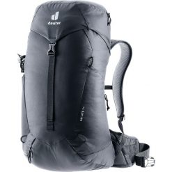 Plecak z siatką dystansową Deuter AC Lite 24 - black. Czarne plecaki damskie Deuter, bez wzorów. Za 470.99 zł.