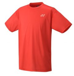 Koszulka tenisowa męska z krótkim rękawem Yonex Uni T-shirt Practice. Czerwone t-shirty męskie YONEX, m, bez wzorów, z materiału, bez kołnierzyka. Za 111.00 zł.