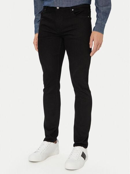 Guess Jeansy M6YAN1 D1486 Czarny Skinny Fit. Czarne jeansy męskie Guess. Za 434.99 zł.