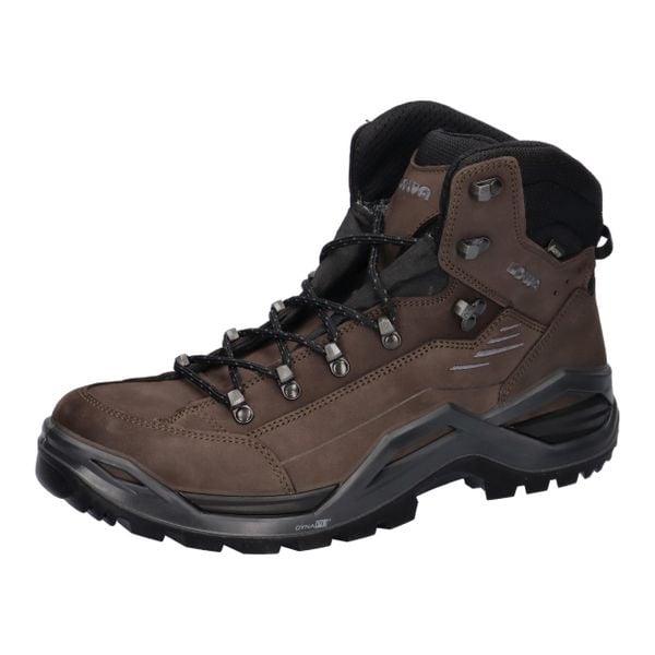 Buty trekkingowe męskie Lowa Renegade Evo Mid Gtx. Brązowe buty trekkingowe męskie Lowa, z materiału, za kostkę, bez zapięcia. Za 1,144.00 zł.