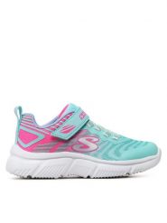 Skechers Sneakersy Fierce Flash 302478L/AQPK Niebieski. Niebieskie buty sportowe dziewczęce Skechers, bez wzorów, z materiału, bez zapięcia. Za 129.99 zł.