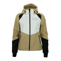 Kurtka damska Peak Mountain Softshell Ametisffb. Brązowe kurtki softshell damskie Peak Mountain, s, bez wzorów, z softshellu. W wyprzedaży za 370.00 zł.
