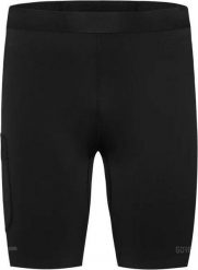 Szorty Gore Concurve. Czarne szorty męskie GORE WEAR, bez wzorów, z elastanu. Za 264.50 zł.