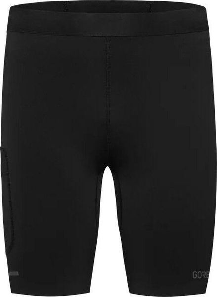 Szorty Gore Concurve. Czarne szorty męskie GORE WEAR, z elastanu, bez kołnierzyka. Za 279.45 zł.