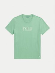 Polo Ralph Lauren T-Shirt 714899613017 Zielony Regular Fit. Zielone koszulki polo męskie Polo Ralph Lauren, m, bez wzorów, z bawełny, bez ramiączek. Za 269.99 zł.