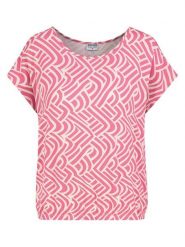 Sublevel Koszulka w kolorze jasnoróżowym rozmiar: XL. Różowe bluzki damskie Sublevel, xl, bez wzorów, bez kołnierzyka. Za 43.99 zł.