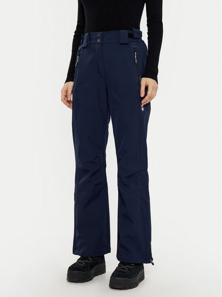 Aulp Spodnie narciarskie Velen Granatowy Regular Fit. Niebieskie spodnie materiałowe damskie Aulp, bez wzorów, z syntetyku, sportowe. Za 289.99 zł.