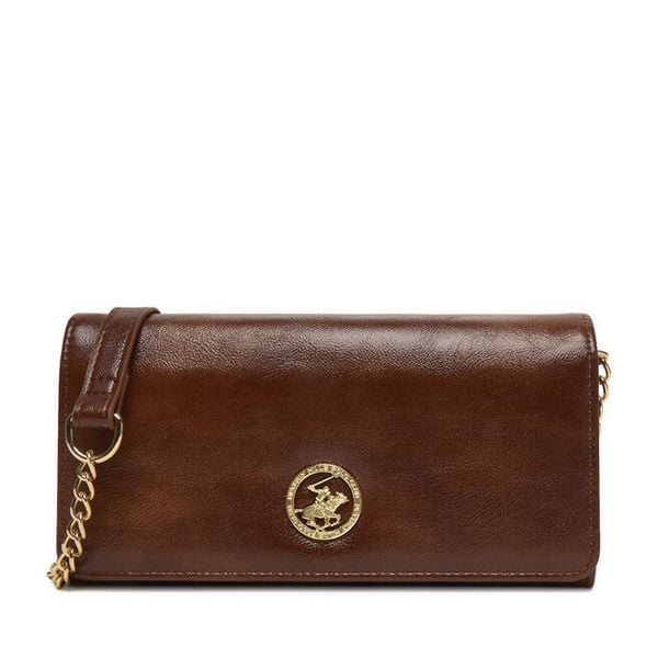 Portfel Beverly Hills Polo Club. Czerwone portfele damskie Beverly Hills Polo Club, bez wzorów. Za 99.99 zł.