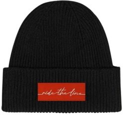 Odzież Beanies unisex SkatePro RIDE THE LINE Czapka Beanie - Czarny. Czarna czapki męskie SKATEPRO, bez wzorów, sportowe. Za 75.99 zł.