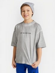 Coccodrillo T-Shirt WC4143206GBJ Szary Regular Fit. Szare t-shirty chłopięce COCCODRILLO, bez wzorów, z bawełny, bez ramiączek. Za 39.99 zł.