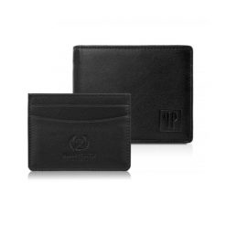 Zestaw prezentowy dla niego portfel męski skórzany T-67 i etui na karty T-151 Paolo Peruzzi ZUP-147-BL. Brązowe portfele męskie bez wzorów, z materiału. Za 79.00 zł.