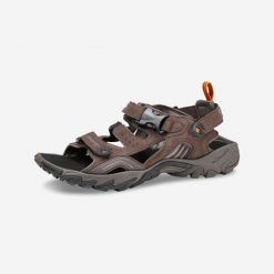 Sandały turystyczne - Ridge Venture - męskie. Brązowe sandały męskie Columbia, z kauczuku, bez zapięcia. Za 199.99 zł.