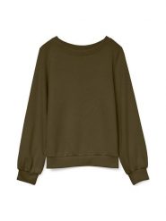 Vero Moda Bluza w kolorze khaki rozmiar: L. Brązowe bluzy bez kaptura damskie Vero Moda, l. Za 96.60 zł.