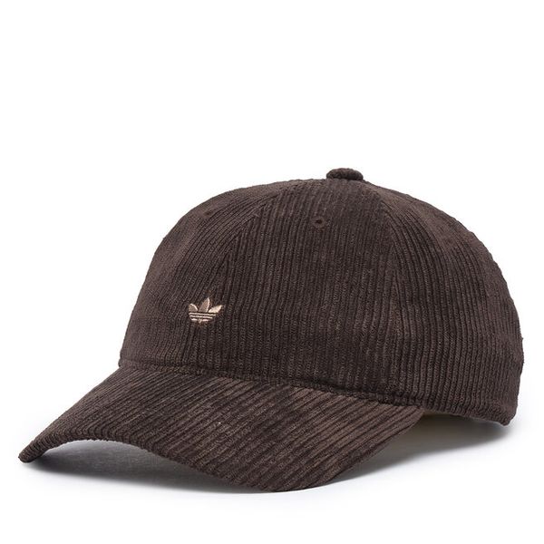 Czapka z daszkiem adidas. Brązowe czapki męskie Adidas, bez wzorów. Za 119.99 zł.