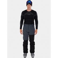 Spodnie Narciarskie Męskie Fundango Teak Colourblock. Czarne spodnie materiałowe męskie Fundango, bez wzorów, sportowe. W wyprzedaży za 499.00 zł.