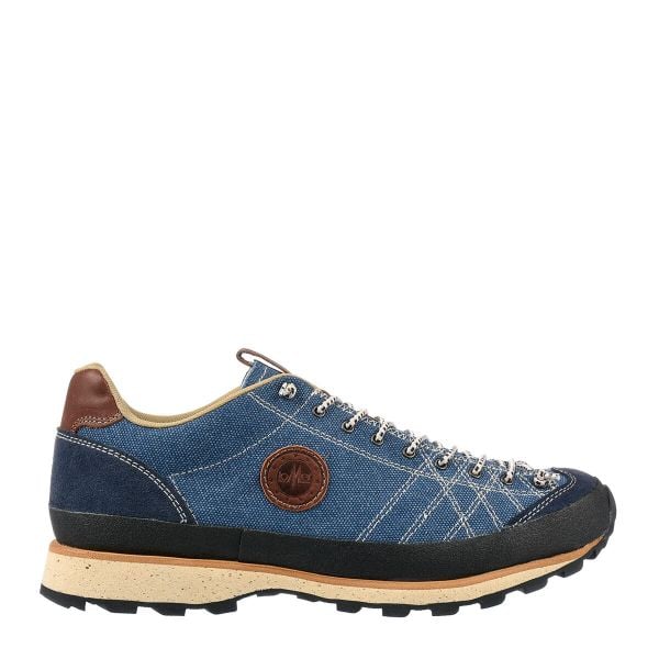 Buty turystyczne męskie LOMER Bio Naturale Canvas. Czarne buty wizytowe męskie LOMER, z gumy, bez zapięcia. Za 399.99 zł.