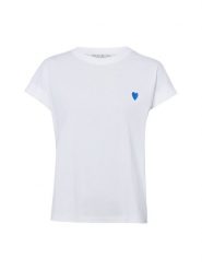 Marie Lund Koszulka damska Kobiety Bawełna biały jednolity, XXL. Białe t-shirty damskie Marie Lund, xxl, bez wzorów, z bawełny, bez kołnierzyka. Za 99.95 zł.