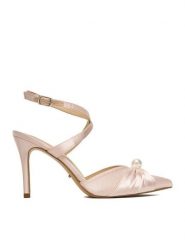 DeeZee Szpilki CEO-CD23029-13 Różowy. Czerwone szpilki DeeZee, bez wzorów, z materiału, bez obcasa. Za 149.99 zł.