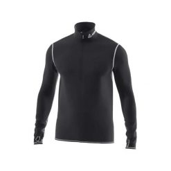Koszulka z długim rękawem i zamkiem błyskawicznym 1/2 Löffler Windstopper® Trans. Czarne t-shirty sportowe męskie LOFFLER, l, z materiału, bez ramiączek, rowerowe, windstopper. Za 408.35 zł.
