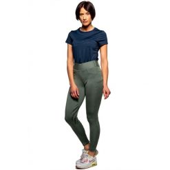 Damskie legginsy Flags&Cup Sierra. Zielone legginsy damskie FLAGS&CUP, bez wzorów. Za 327.50 zł.