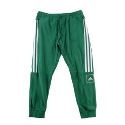 Second life - Adidas spodnie dresowe męskie zielone - Jak nowy. Zielone spodnie sportowe męskie Adidas, z dresówki. Za 127.76 zł.