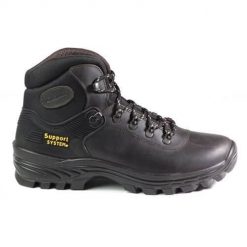 Buty do chodzenia męskie Grisport 10242D26G. Czarne buty trekkingowe męskie Grisport, z materiału, za kostkę, bez zapięcia, trekkingowe. Za 299.00 zł.