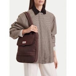 Torba Hunter. Brązowe torebki klasyczne damskie Hunter, bez wzorów, bez dodatków. Za 179.99 zł.