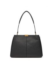 Tommy Hilfiger Torebka AW0AW17661 Czarny. Czarne torebki klasyczne damskie Tommy Hilfiger, bez wzorów, ze skóry, bez dodatków. Za 719.99 zł.