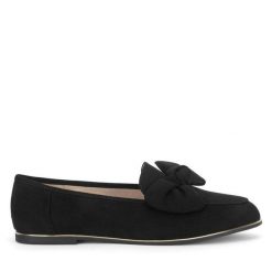 Baleriny Clara Barson. Czarne baleriny damskie Clara Barson, bez wzorów, bez obcasa. Za 69.99 zł.