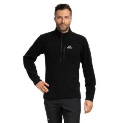 Bluza trekkingowa męska Micro Zip T. Czarne bluzy bez kaptura męskie MOUNTAIN EQUIPMENT, m. Za 365.49 zł.