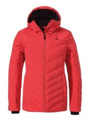 Schöffel Kurtka narciarska "Alerce" w kolorze czerwonym rozmiar: 38. Czerwone kurtki narciarskie i snowboardowe damskie Schöffel, bez wzorów, bez kaptura, narciarskie. Za 655.78 zł.
