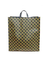 Gucci Shopper bag w kolorze czarno-żółtym - 40 x 44 x 19 cm rozmiar: onesize. Czarne shopper bag damskie GUCCI, bez wzorów, z materiału, bez dodatków. Za 3,145.99 zł.