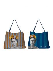 Madre Selva Shopper bags (2 szt.) w kolorze niebiesko-pomarańczowym - 65 x 45 cm rozmiar: onesize. Niebieskie shopper bag damskie Madre Selva, bez wzorów, z materiału, na ramię, bez dodatków. Za 86.99 zł.