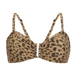 Góra Od Bikini W Panterkę Dla Pań I Panów Aceana III. Czarne bikini damskie Regatta, bez wzorów. Za 80.99 zł.
