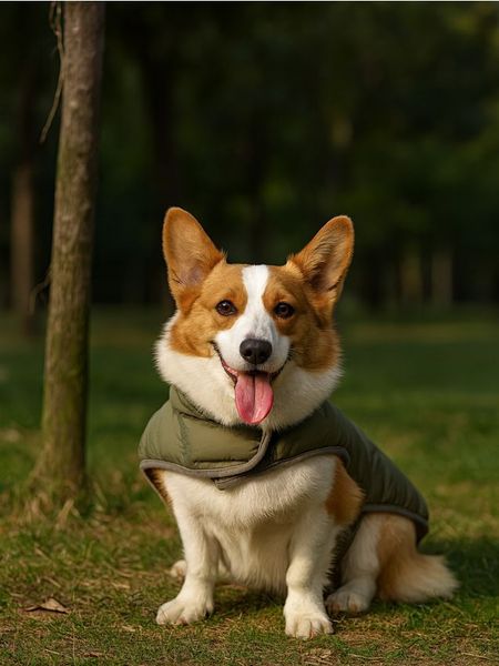 Kostium dla psa - khaki. Brązowe stroje jednoczęściowe damskie Sinsay, bez wzorów. Za 17.99 zł.