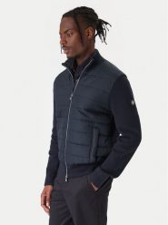 BOSS Kurtka przejściowa H-Hernesto 50549991 Granatowy Regular Fit. Niebieskie kurtki męskie Boss, l, bez wzorów, z bawełny, bez kaptura. Za 1,049.00 zł.