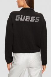 GUESS Czarna damska bluza Cecilia. Czarne bluzy bez kaptura damskie Guess, s. W wyprzedaży za 354.99 zł.