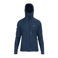 Bluza trekkingowa męska Maloja BeifussM. Niebieskie bluzy bez kaptura męskie Maloja, m. Za 439.99 zł.