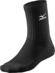 Skarpety sportowe uniseks Mizuno Volley Socks Medium. Czarne skarpetki damskie Mizuno, bez wzorów, z bawełny. Za 26.99 zł.