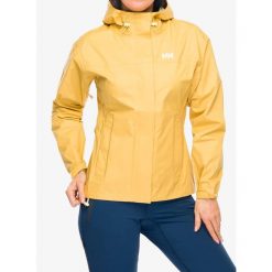 Kurtka przeciwdeszczowa damska Helly Hansen Loke Jacket. Żółte kurtki damskie Helly Hansen, bez kaptura. Za 377.99 zł.