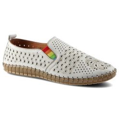 Szare Baleriny Toscanio Damskie Wygodne Obuwie. Szare baleriny damskie Toscanio, w ażurowe wzory, z gumy, bez obcasa. Za 149.00 zł.