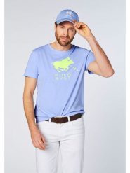 Polo Sylt Koszulka w kolorze błękitnym rozmiar: L. Niebieskie koszulki polo męskie Polo Sylt, l, bez wzorów, bez ramiączek. Za 61.95 zł.