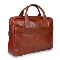 Torba skórzana Pavone Nero Parma 2454 BR brązowa. Brązowe torby na laptopa damskie Pavone Nero, bez wzorów, z materiału. Za 679.99 zł.