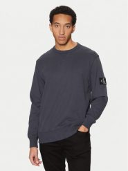 Calvin Klein Jeans Bluza J30J323426 Granatowy Regular Fit. Niebieskie bluzy bez kaptura męskie Calvin Klein Jeans, m, z bawełny. Za 279.99 zł.