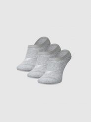 4F Skarpetki casual stopki (3-pack) męskie - szare 39-42. Szare skarpetki męskie 4f, bez wzorów, z bawełny. Za 44.99 zł.