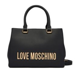 Torebka LOVE MOSCHINO. Czarne torebki klasyczne damskie Love Moschino, bez wzorów, bez dodatków. Za 1,029.00 zł.