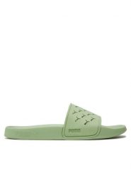 Puma Klapki Leadcat 2.0 Cut Out 395402-01 Zielony. Zielone kalosze damskie Puma, bez wzorów, z syntetyku. Za 199.99 zł.