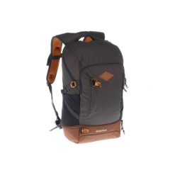 Plecak turystyczny Nature NH500 30 l. Szare plecaki damskie QUECHUA, bez wzorów, z materiału. Za 139.99 zł.