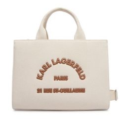 Torebka KARL LAGERFELD. Brązowe torebki klasyczne damskie Karl Lagerfeld, bez wzorów, bez dodatków. Za 649.99 zł.